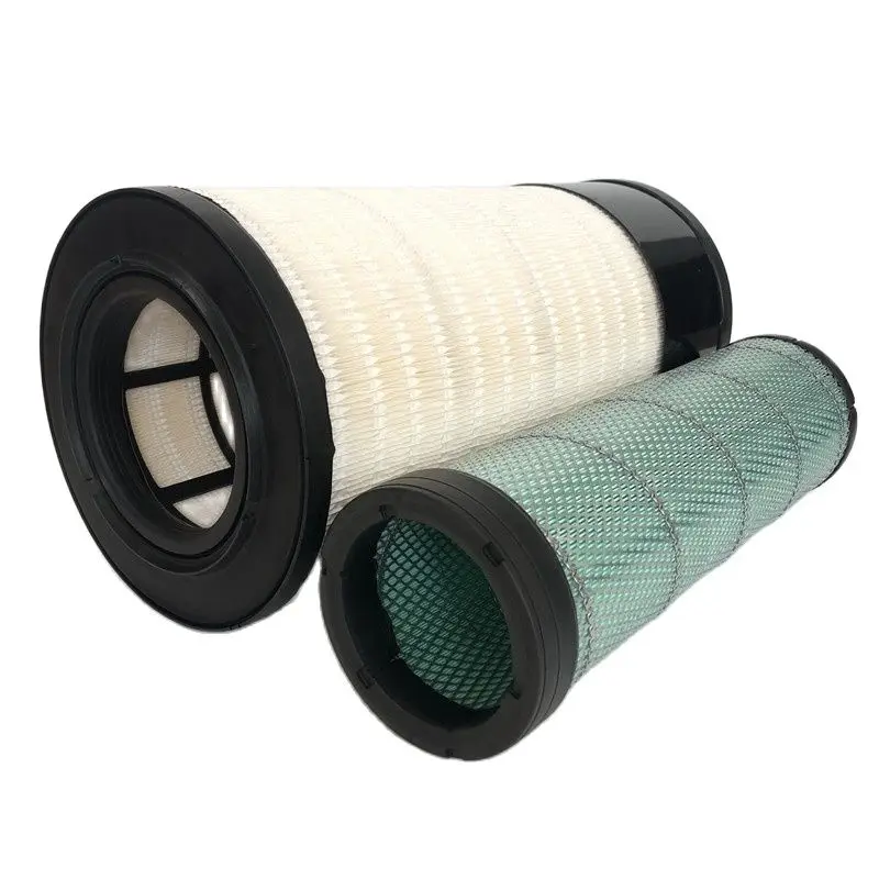 Para XCMG XE370D 200DA 245DK 245D 305D 400D accesorios de excavadora filtro de aire elemento filtrante de aire accesorios de alta calidad