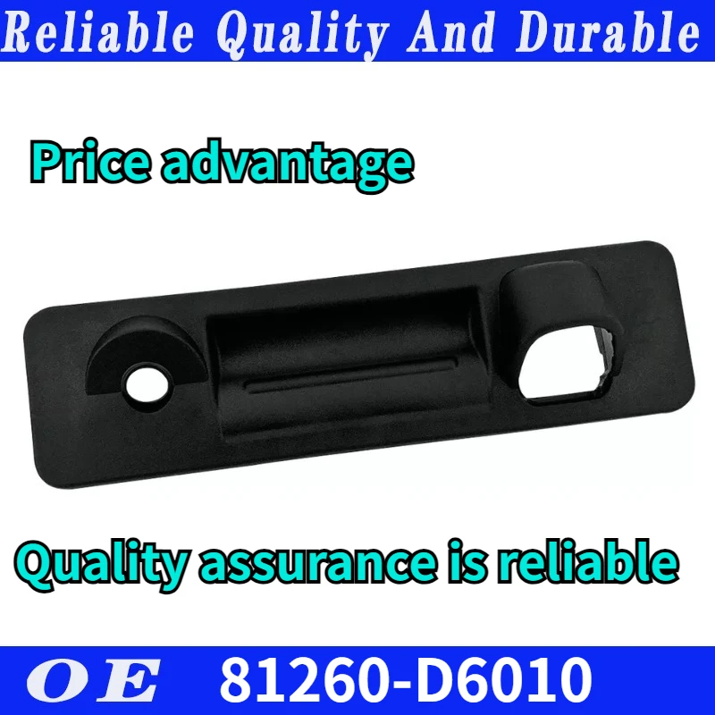 

High quality Outside Trunk Lid Lock Tailgate Handle for 2016-20 Kia Optima Release Handle 81260-D6010 81260D6010 car accessories