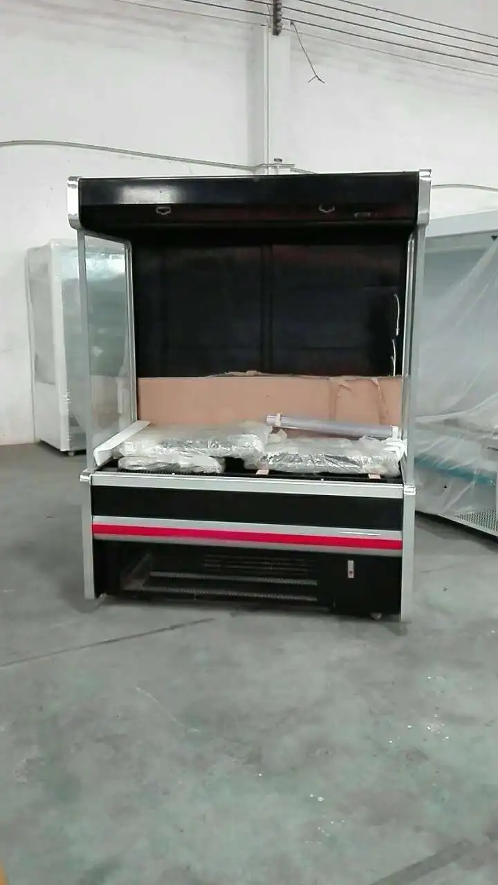 2.0m Freezing Open Showcase Ice Cream and Beverage Display