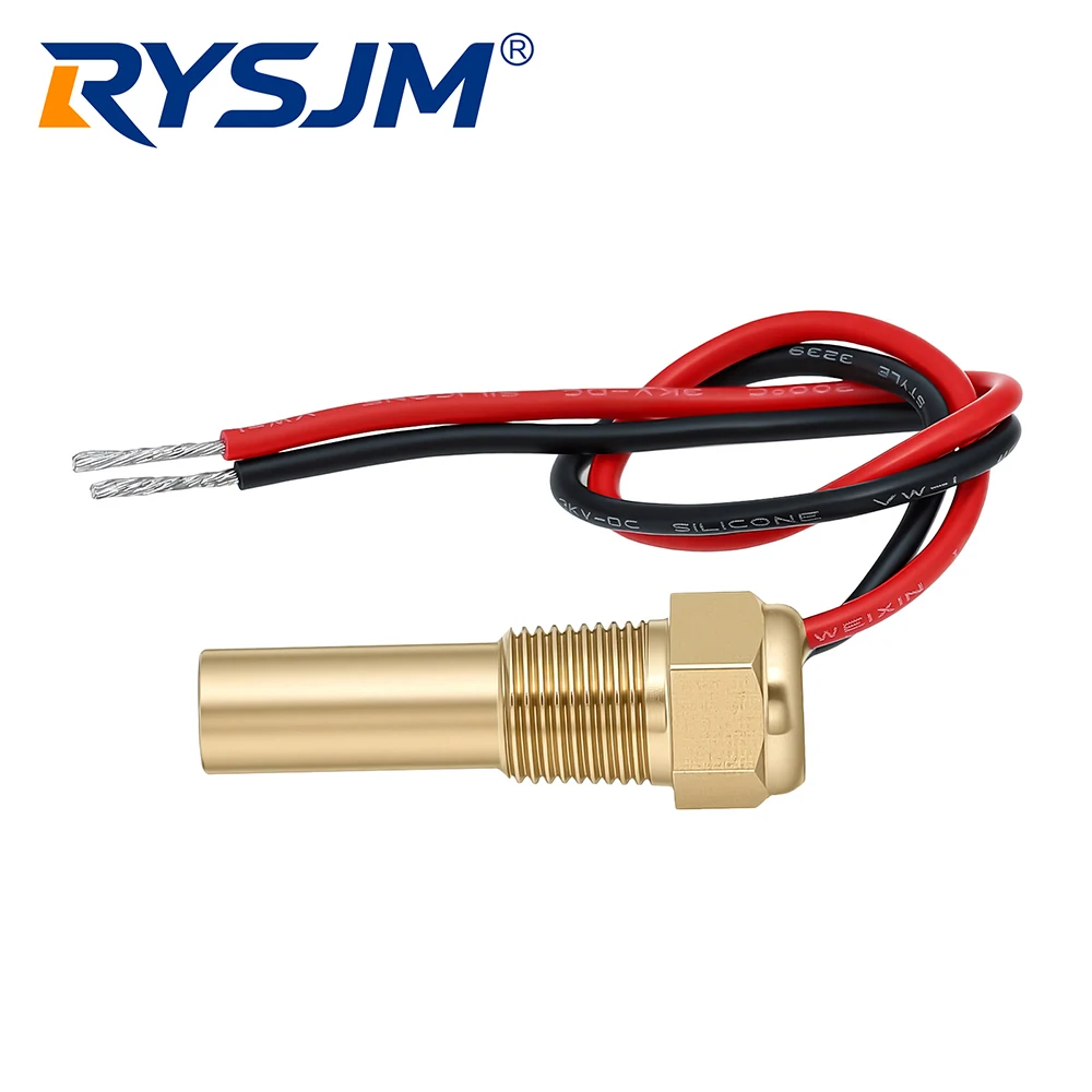 

Датчик температуры воды 1 шт., резьба 1/8NPT, 1600-22 Ом, для морских судов, автомобилей, датчик-измеритель температуры воды