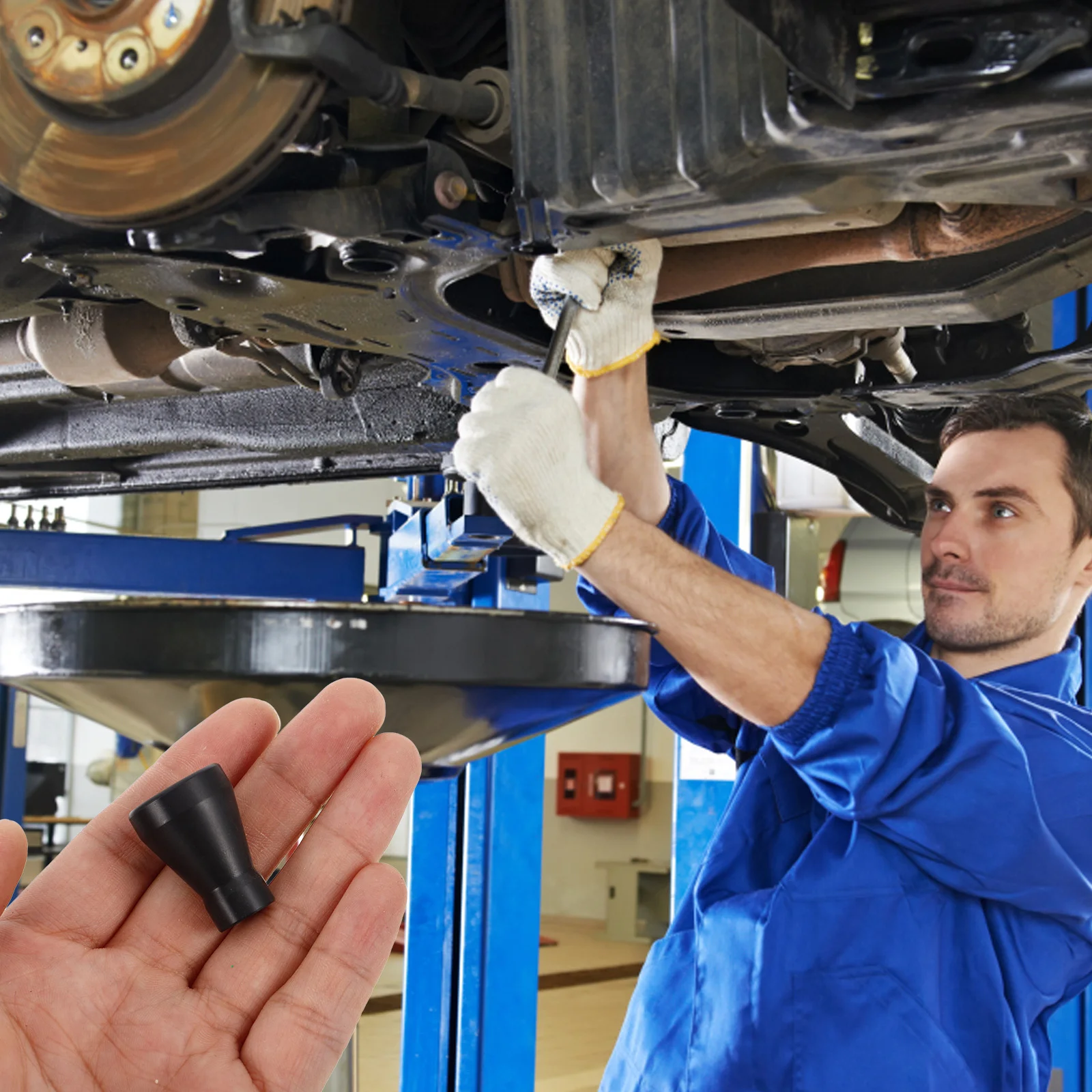 

1Set Hail Kit Threaded Nylon Tips Remover Tool for Body Bumper Door Ding Restoration Kit Dent Remover Tool for