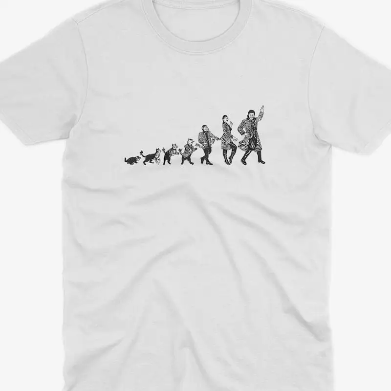 Evolution Of The Cat Red Dwarf T-Shirt