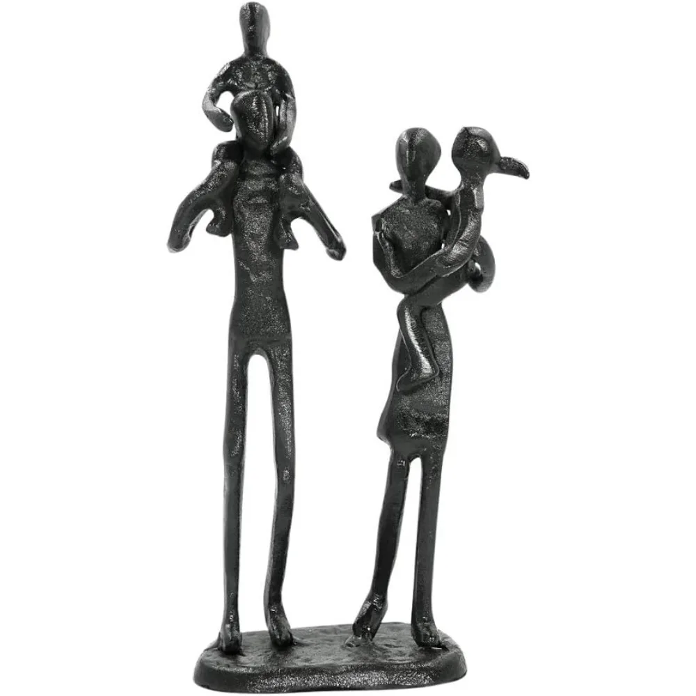 

Cast Iron Sculptures and Figurines, Home Decoration, Statue with Gift Card, Anniversary, Birthday Room Decor, Free Shipping