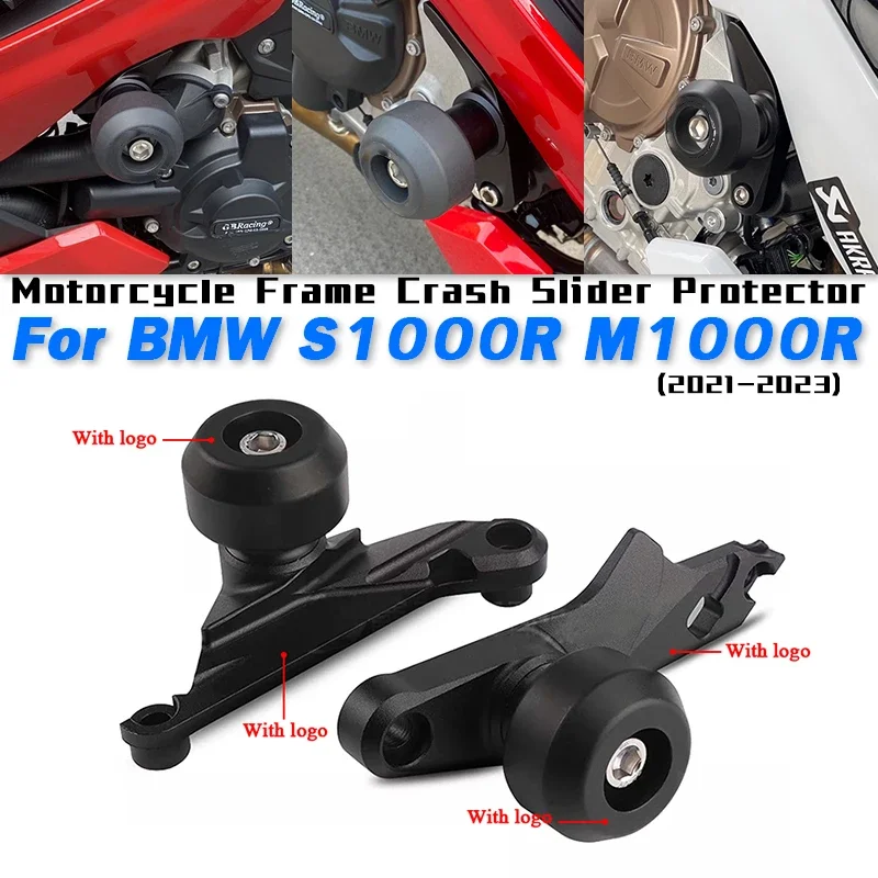 

For BMW S1000R M1000R 2021-2023 Motorcycle Frame Crash Slider Protector Pads Anti-falling Crash Protection Pads S1000R M1000R