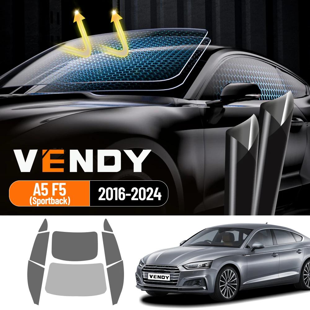 

For Audi A5 F5 2016-2024 Sportback Pre-Cut Easy Install Car Window Tint Film Kit Solar Tinted Film Privacy,Heat & UV Protection