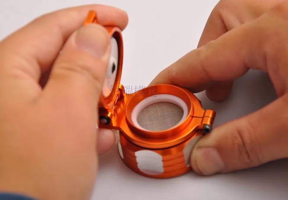 Tapa de tanque de combustible rápida de mecanizado CNC totalmente metálico para ROVAN KM HPI BANA 5B 5T 5SC