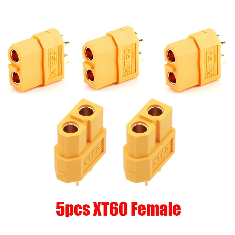 5PCS Hot Sale XT60 XT-60 Male Female Bullet Connectors Plugs For RC Lipo Battery Quadcopter Multicopter