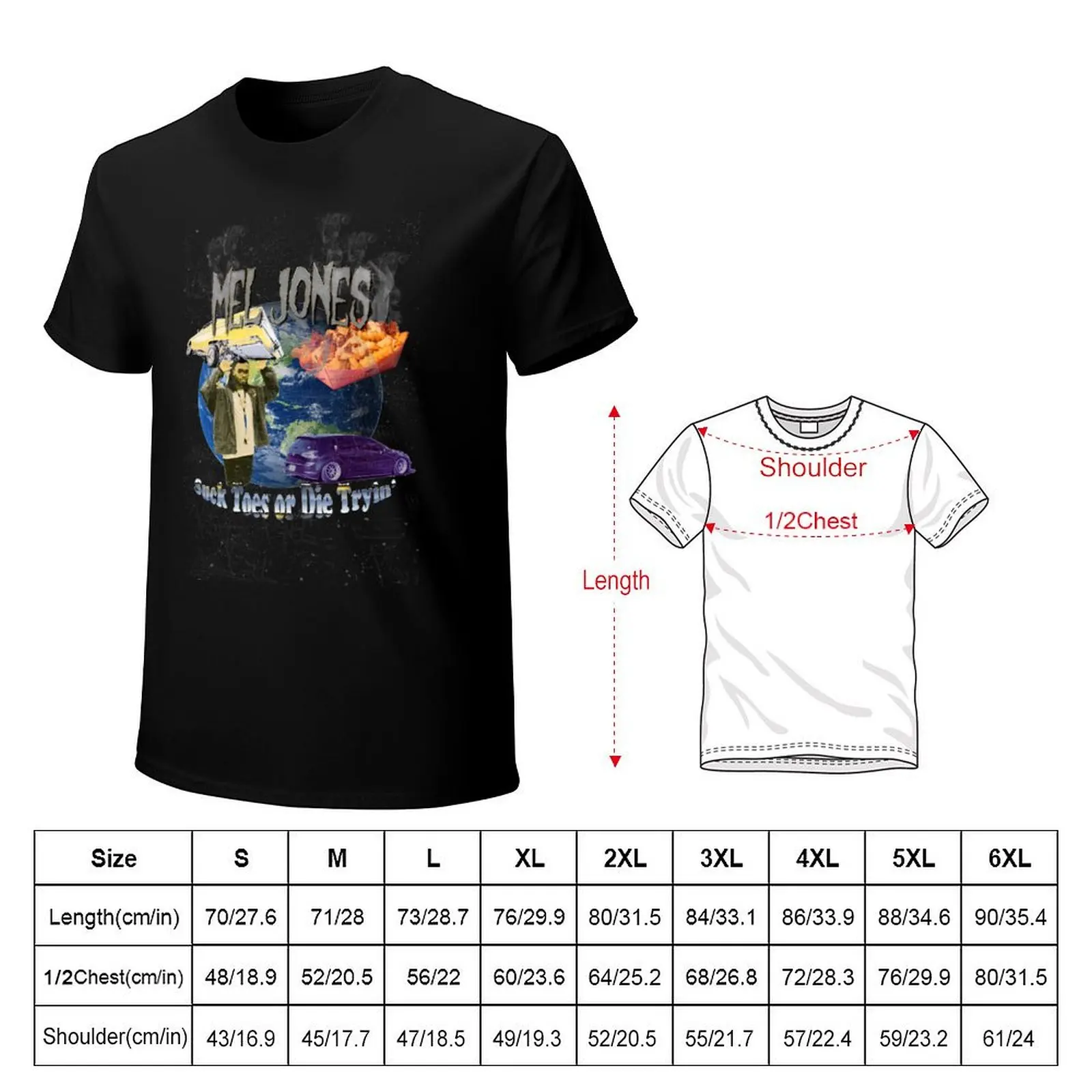 MJONES Bootleg T-Shirt quick drying kawaii clothes quick-drying custom t shirt heavy weight t shirts for men