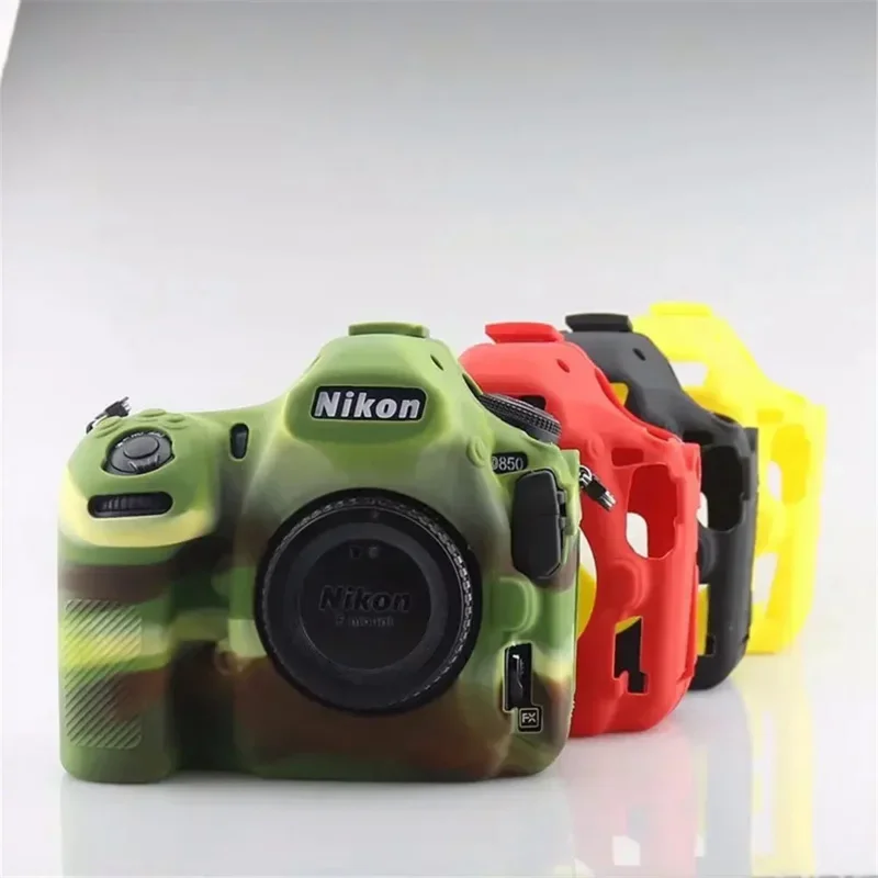 For Nikon D750 d780 D810 D850 D3200 D3300 D3400 d3500 D5100 D5200 DSLR cover body skin soft silicone armor camera bag case