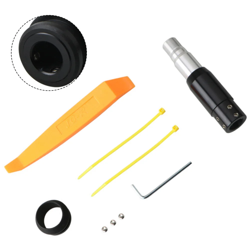 Adapter for Automatic Transmission Gear Shift Head Conversion Allowing Installation of Custom Modified Shift Heads