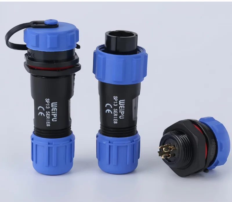Weipu Aviation Plug and Socket Sp13 3/4/5/6/7/9 Core Sp1312 1311 1312 Outdoor Waterproof Plug and Socket Aerial Docking Connector