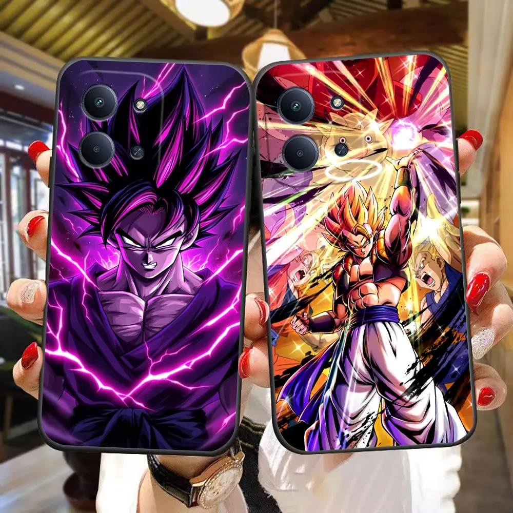Phone Case For Redmi A1 A2 A3 A5 A7 15 15C 14C 13C 12C 12 10 10C 9T 9C 9A 9 8 8A K60 K40 TPU Shell Cover D-Dragon Ball Vegeta