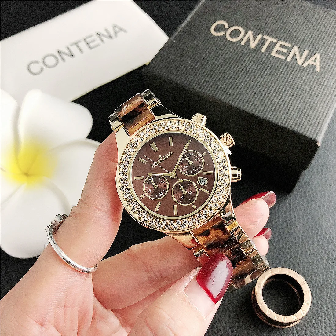 New Top Brand Luxury Watch for Women Men Fashion Simple Stainless Steel Bracelet Woman Quartz Wristwatch Elegant Ladies Watches