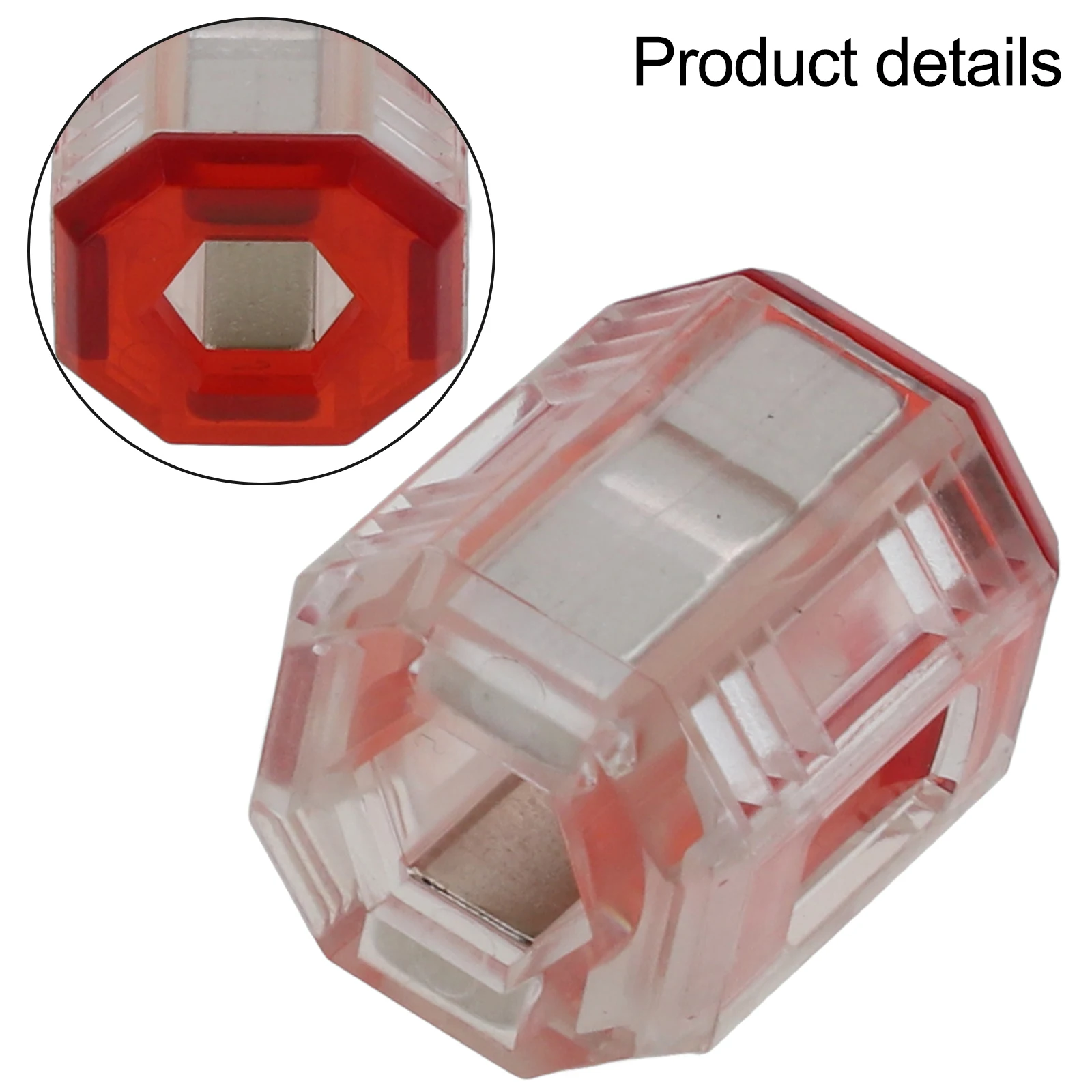 1/4 Inch Magnetizer For Ring for Screwdriver Bits with Strong Magnetic Force Enhances Grip and Stability for Electric Screw Bits