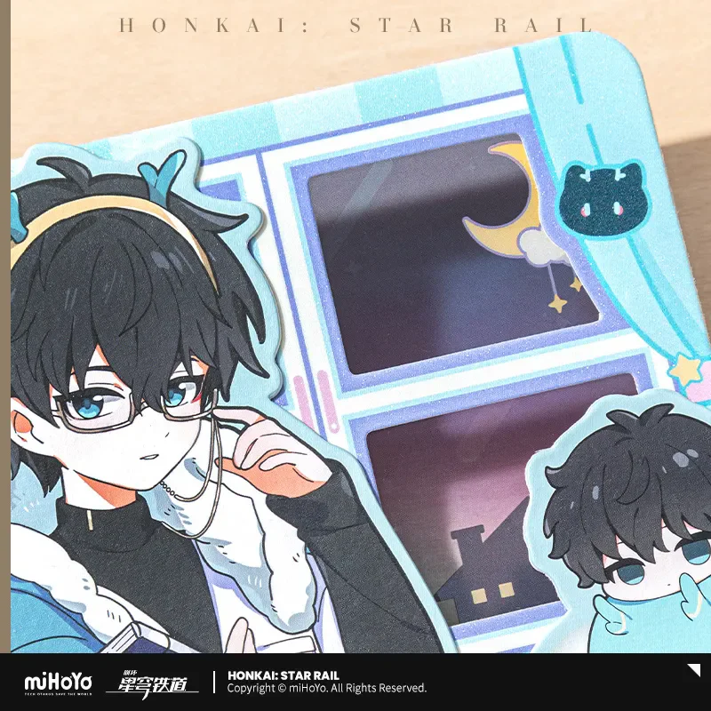 miHoYo Game Official Honkai Star Rail Male Dormitory Serie Trading Card Sunday Blade DanHeng Jing Yuan Prop Cosplay Xmas Gifts