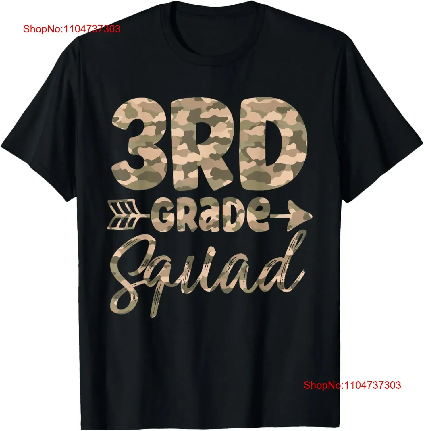 Equipo de maestro de camuflaje de tercer grado, camiseta para niñas y niños, vintage, lavada, versátil, informal, Unisex, ropa ligeramente de diseñador