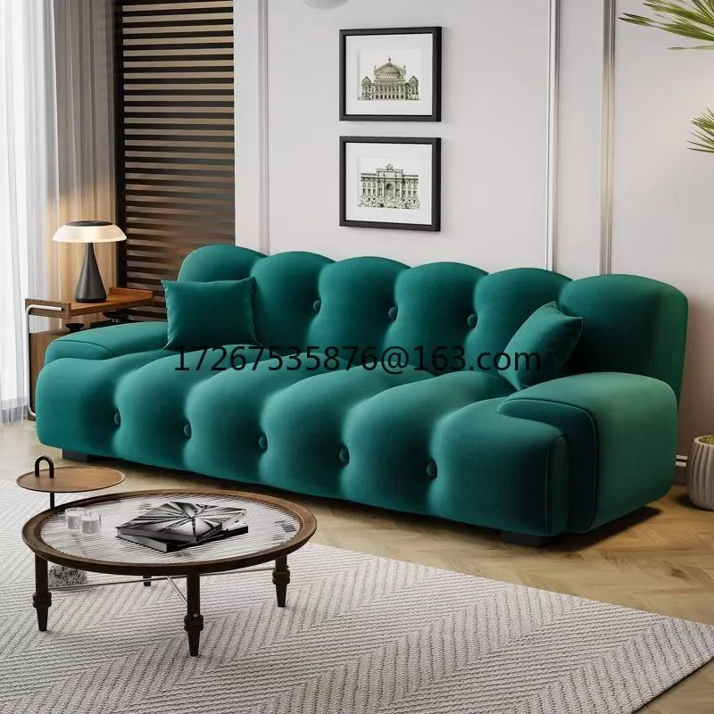 

Fabric sofa bed dual-purpose folding multi-functional small apartment double triple modern simplicity