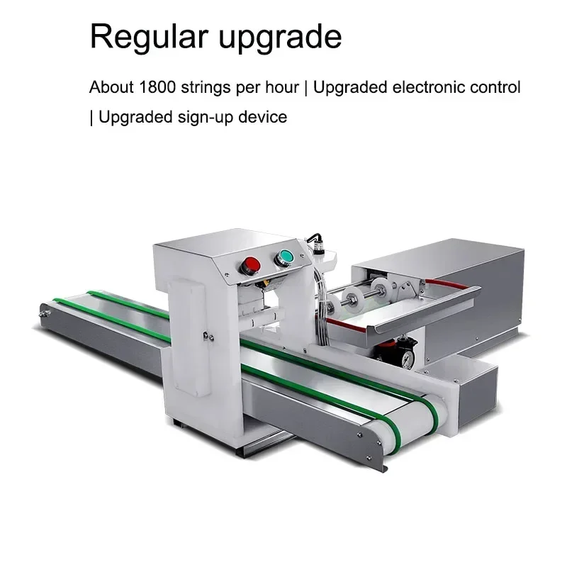 Commercial Appliances Stainless Steel Meat Skewer Machine Automatic Meat String Machine Shish Kebab String Machines Wear 12 Stri