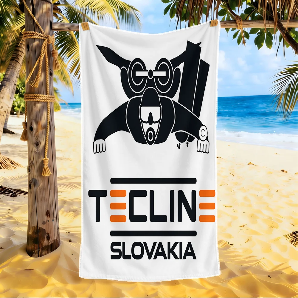 Oversize Beach Towel Blanket Microfiber Swim Towel Tropical Beach Vacation Gift Outdoor Summer Trip 80x160cm Tecline Design view 6