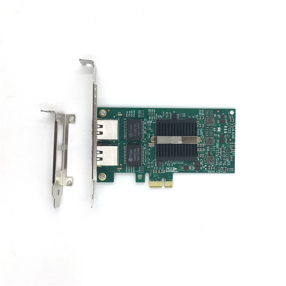 Dual Port PCI-E x1 1Gbps for Intel 82576EB E1G42ET/EF E1G44ET Gigabit Server Adapter