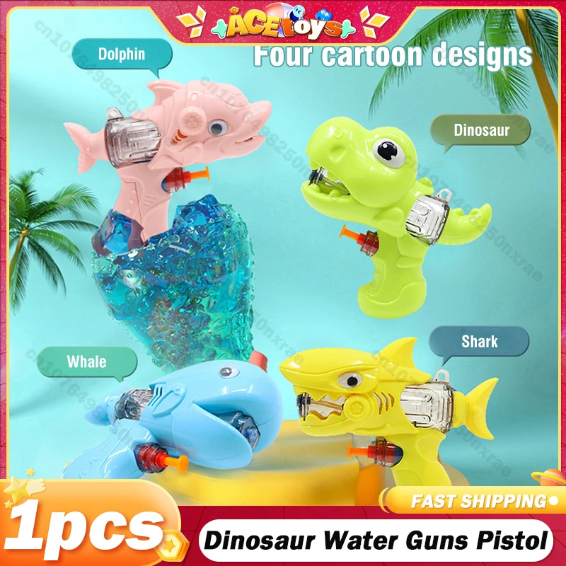 

Dinosaur Water Guns Pistol Mini Cartoon Guns Kids Summer Outdoor Fight Beach Toy Fight Toy Splashing Toy Children's Day Gifts