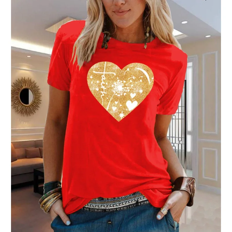 القطن 100% الحيوان زهرة الأبجدية نمط مطبوعة تي شيرتات قصيرة الاكمام المرأة موضة عادية بنات بنين قمصان الأطفال #1