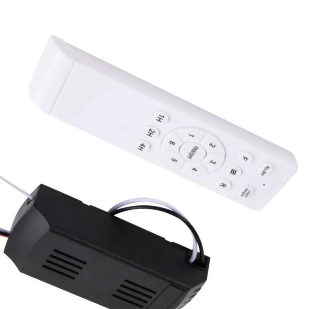 DC Motor Driver Remote Control Kit Compatible with 6-Speed Ceiling Fans Output DC24V Input 100-240V Power 35W Control Range 50m