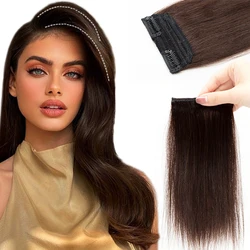 MRS HAIR Real Human Hair Clip in Extentions Invisible & Seamless Add Top/Side Volume For Short Hair 10-30cm #02 Hairpiece