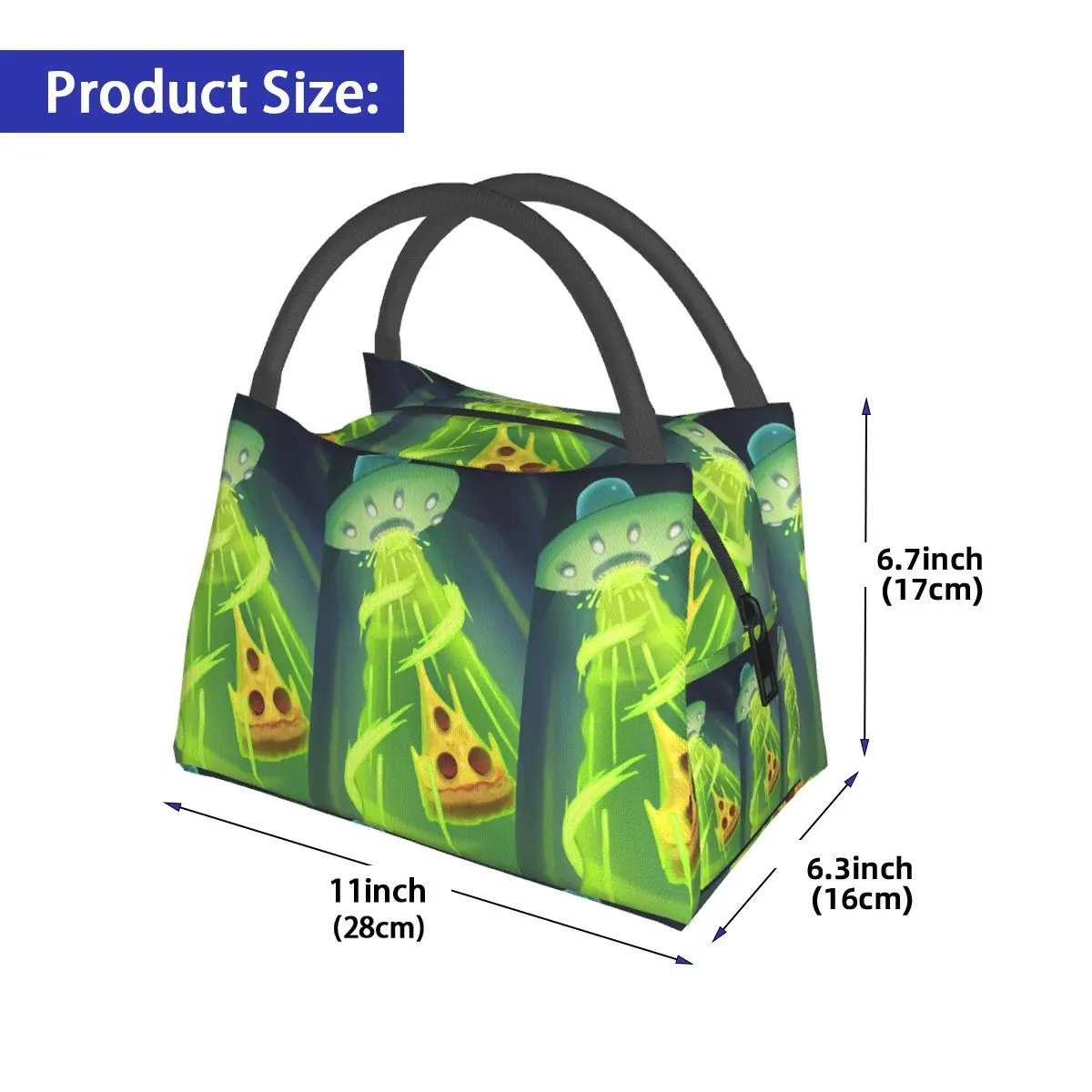Wobbly Life Gaming Funny Insulated Lunch Bag for Women Bento Storage Food Boxes Portable Container Cooler Thermal Lunch Box Tote