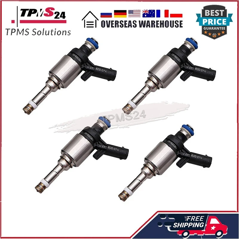 

For Audi A3 A4 A5 TT Volkswagen CC Golf Passat Sharan Skoda Octavia Superb Yeti Seat Altea Leon 4PCS 06H906036H Fuel Injectors