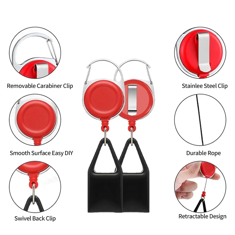 

ABUH-36Pieces Lighter Holders Retractable Lighter Clip Keychain Assorted Colour Lighter Holder With Lighter Cover Single Clip