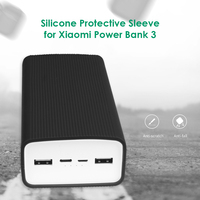30000mAh Power Bank Silicone Case For Xiaomi Mobile Power Bank 3 Protective Cover Shell Protector Case Power Bank Accessories