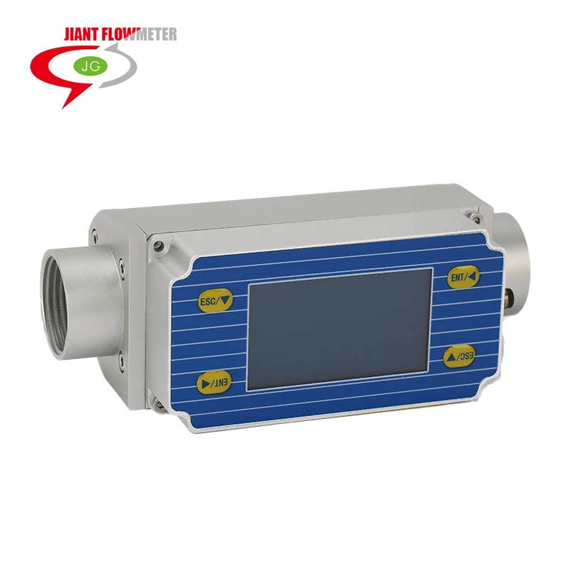 Thermal Mass Flowmeter Digital Display Micro-flow Nitrogen Compressed Air Oxygen Controller Gas Mass Flow Meter