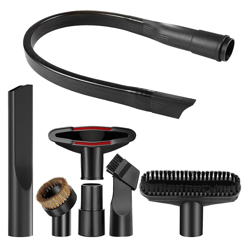 

Vacuum Cleaner Nozzle Set 32-35Mm, Universal Vacuum Cleaner Attachment Brush With Crevice Nozzle Furniture Brush-A54Q