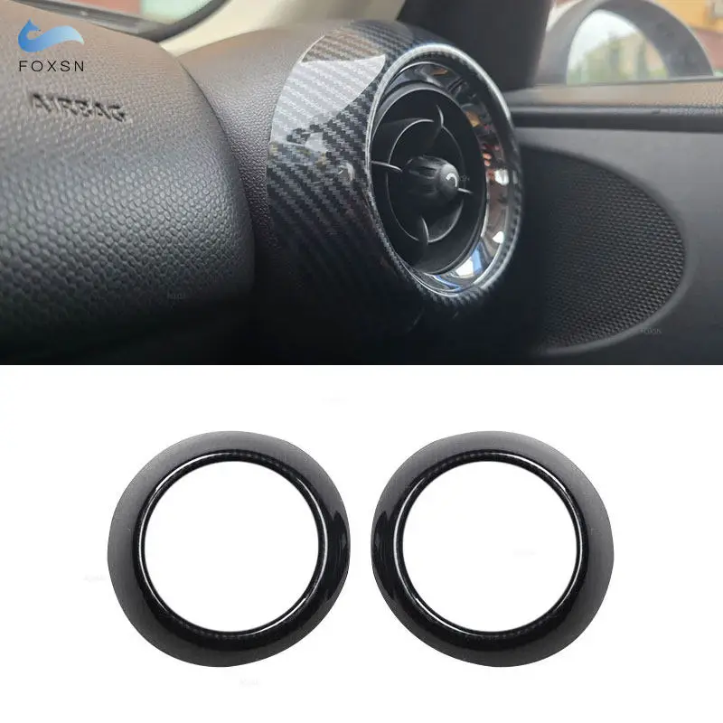 

Накладки на боковые воздухозаборники из АБС-пластика под карбон для BMW MINI Countryman R60 2011-2016