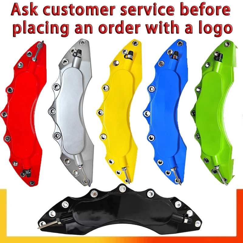 

4 pieces of General Motors disc brake caliper cover 3D automotive disc brake caliper front and rear kit automotive parts automot