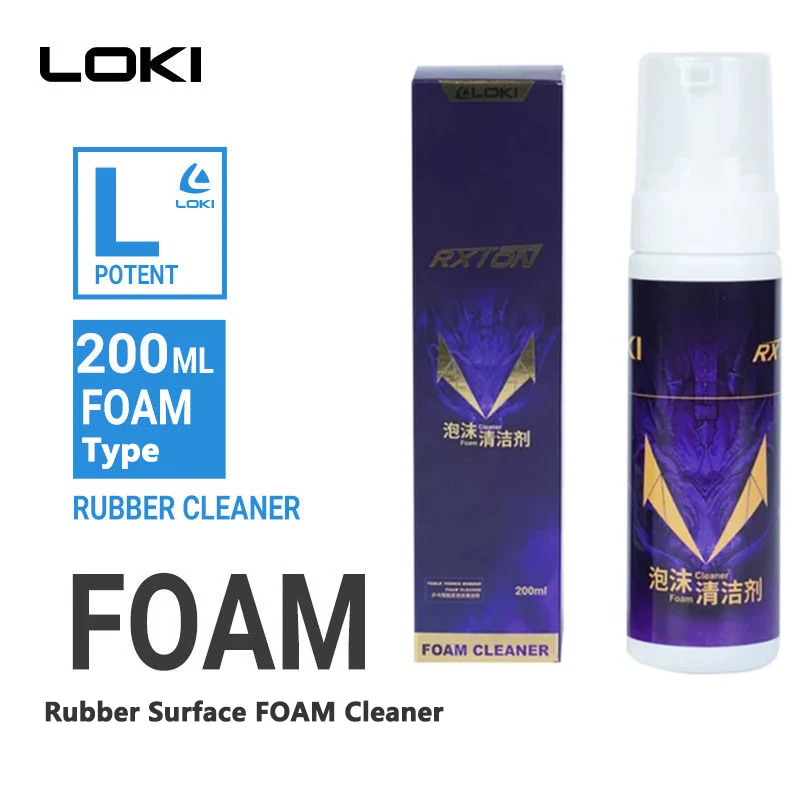 Original LOKI Raytheon Table Tennis Rubber Cleaner Table Tennis Bat Liquid Thickening Cleaning Decontamination Maintenance Set