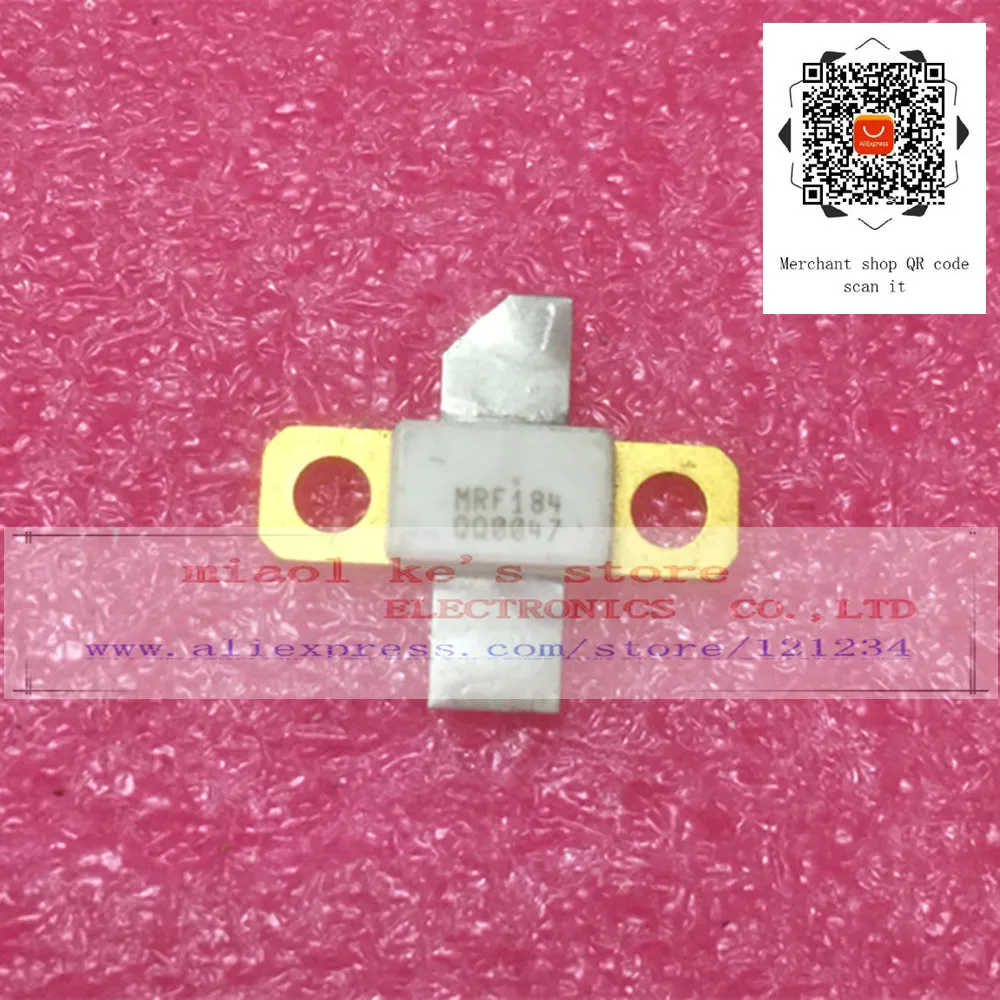 MRF184 MRF184R1 (With tin) [ 65V 100mA 60W 1GHz ] LATERAL N-CH BROADBAND RF POWER MOSFETs TRANSISTOR - 100% Original