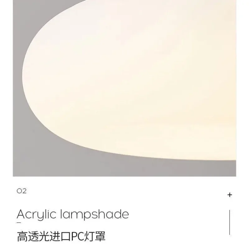 Scandinavian Minimalist Single Head Pendant Light Creative Designer for Dining Room Bar Bedroom Lighting Led Ceiling Light