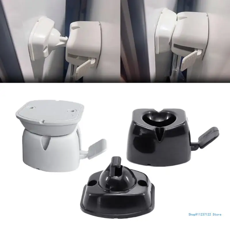 TrailerCaravan Motorhomes Stop Entry RVBaggage Door Catch Compartment Clips Universal Plastic Door Catch Holder