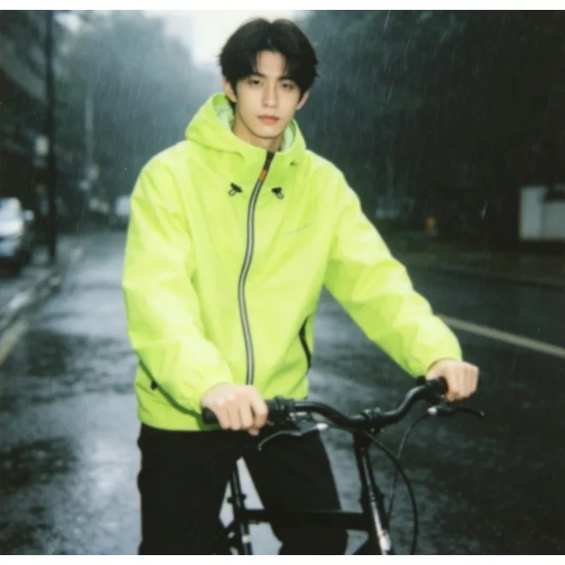 

Men’s Waterproof Rain Jacket and Pants Set Lightweight Quick Dry for Fishing Cycling and Backpacking Trip