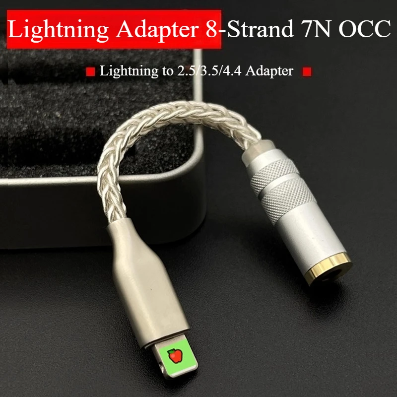 

Баланс Lightning на 3,5 4,4, гнездо для телефона 11, 12, 13, 14, аудиоадаптер для наушников