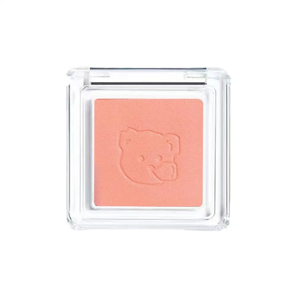 Girl's Maquiagem Pó Macio Blush, Naturalmente Pigmentado Matte Cosméticos, Contorno Em Pó Blush, Monocromático Rosto Blush, T3N6