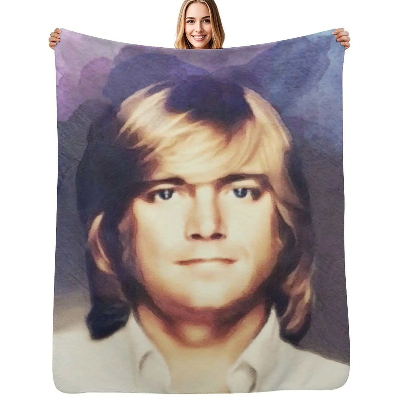 

Justin Hayward, Music Legend Throw Blanket Warm Cozy Throw Blanket for Living Room Couch