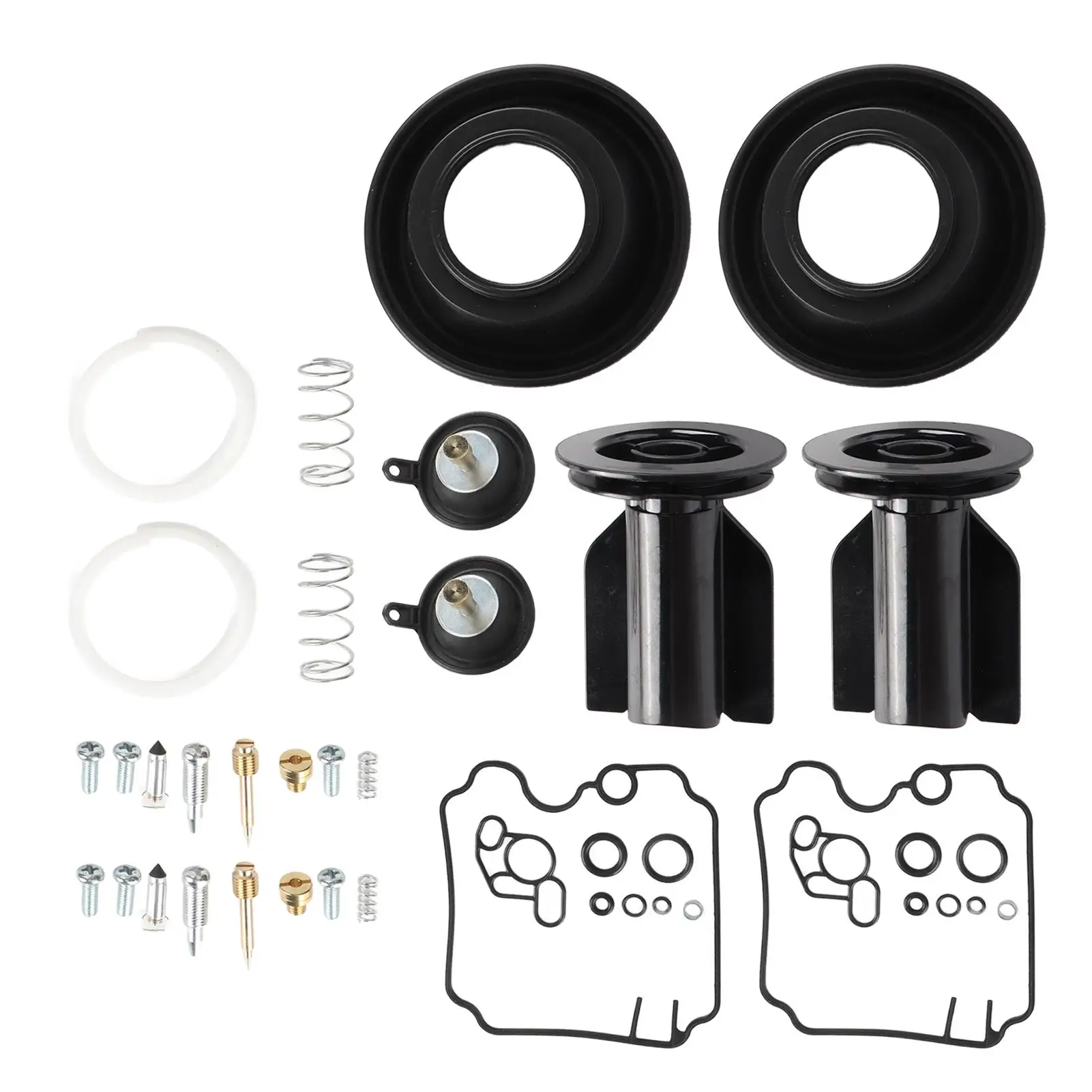 

Carburetor Repair Kit Carb Rebuild Set Abrasion Resistant 2 Set for motorcycle