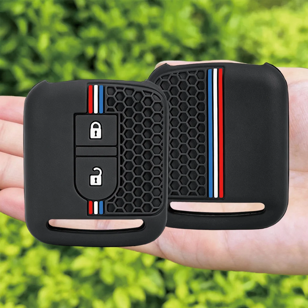For Nissan Qashqai Micra Navara Almera Note 350Z Pathfinder Juke Silicone Remote Key Case Protective Shell