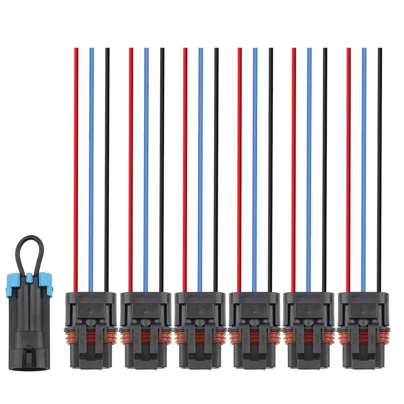 

For Polaris 2018-2021 Compatible Power Plug Adapter Bar Harness Pigtail Connectors