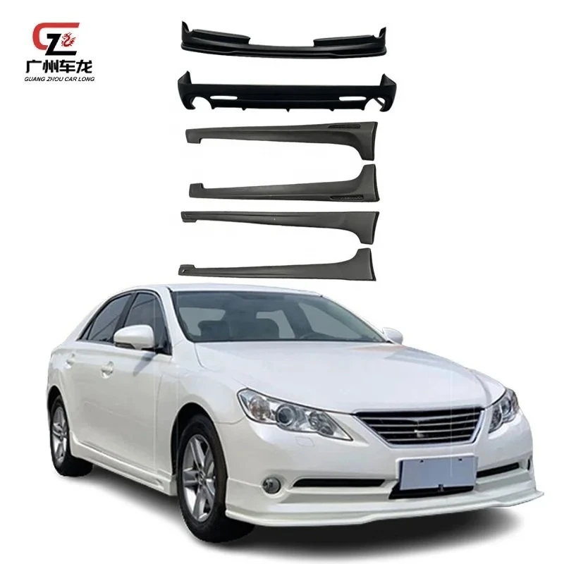 

Factory Direct ABS Material Car Bumper Front Lip Rear Lip Side Skirts for Toyota Reiz Mark X 2010-2012 Car Bodykit