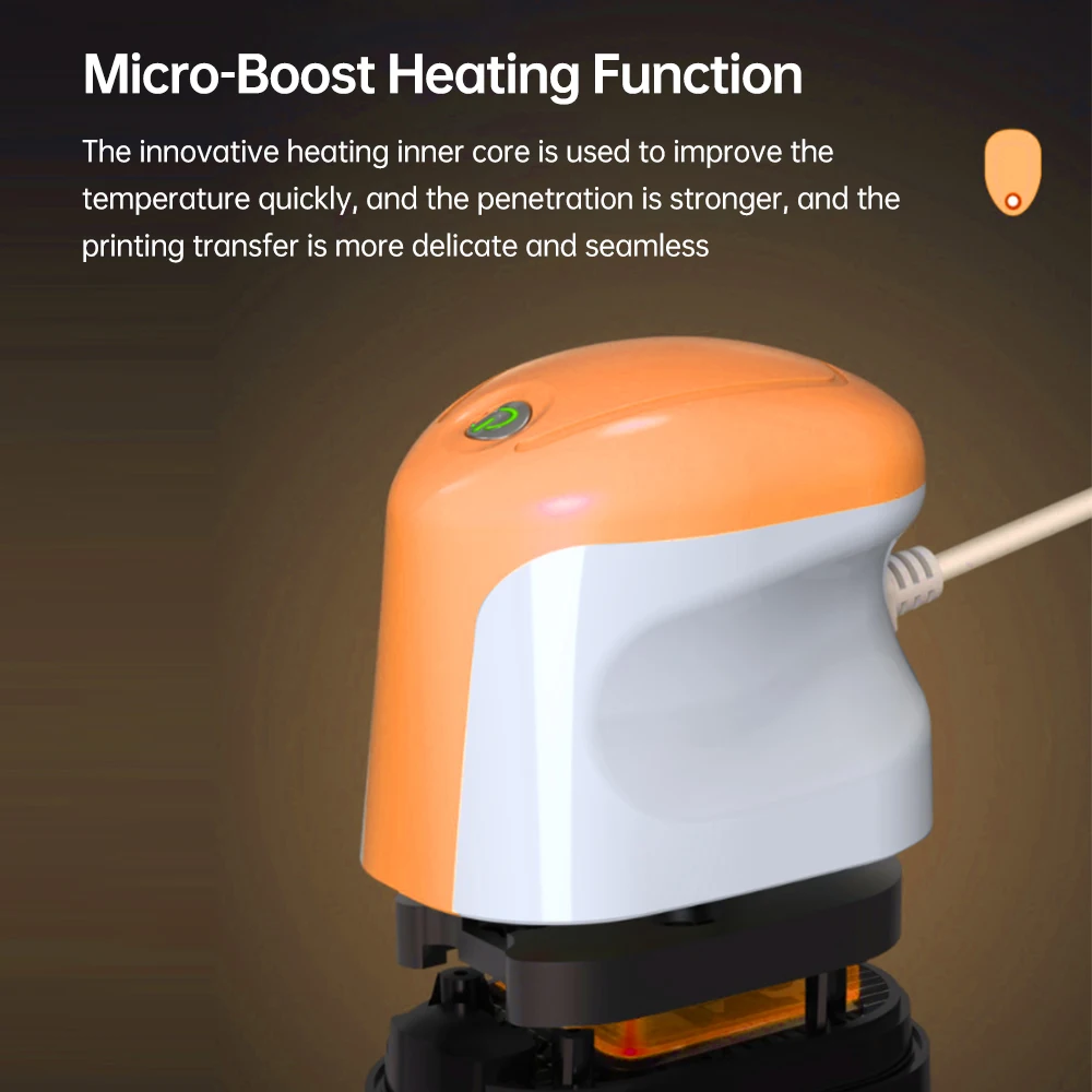 Mini pressa di calore macchina T-shirt stampa riscaldamento a vapore pressa di trasferimento 6x9 cm macchine da ferro portatili supporto stiratura a secco e bagnata per