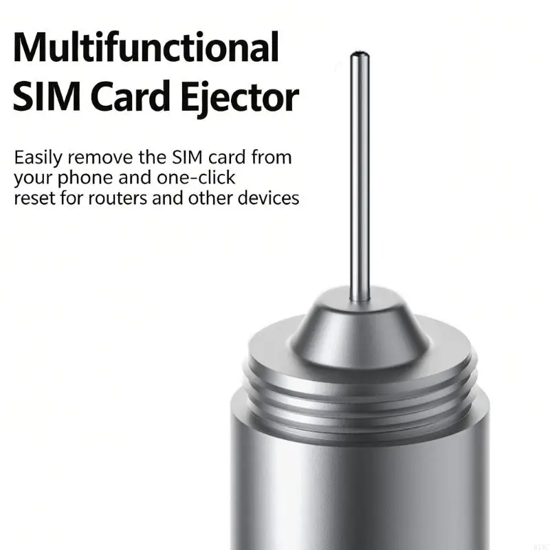 Aluminum Alloy Keychains for Card Tray Ejection and Electronic Gadget Dust Removal 